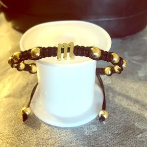 Handmade macrame beaded bracelet